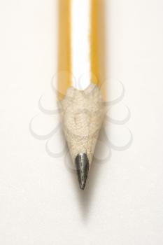 Royalty Free Photo of a Close-Up of a Sharp Pencil Tip