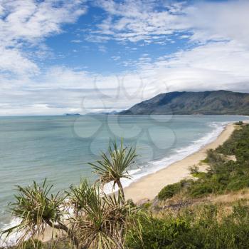Royalty Free Photo of a Scenic Coastal View From Queensland Rex Lookout