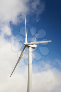 Royalty Free Photo of a Wind Turbine 