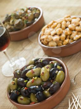 Royalty Free Photo of a Selection of Tapas