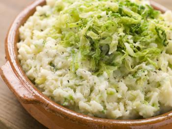 Royalty Free Photo of Dish of Colcannon