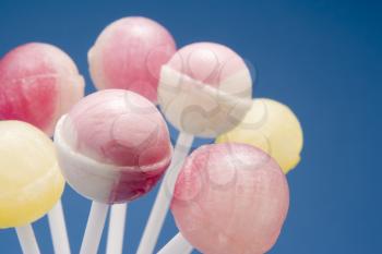 Royalty Free Photo of a Selection of Candy Lollipops