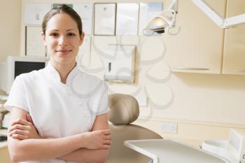 Royalty Free Photo of a Dental Assistant