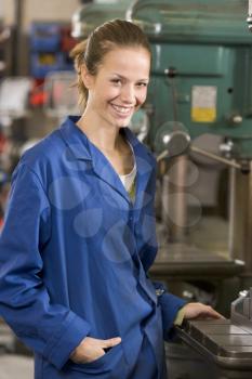Royalty Free Photo of a Machinist