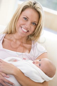 Royalty Free Photo of a Mother and Baby