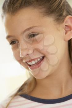 Royalty Free Photo of a Smiling Girl