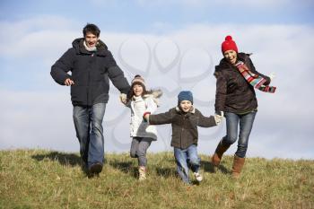 Royalty Free Photo of a Family in the Park