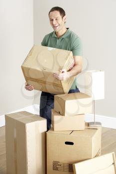 Royalty Free Photo of a Man Moving
