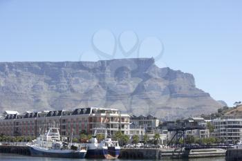 Royalty Free Photo of South the Cape Town, Victoria and Albert Waterfront in South Africa