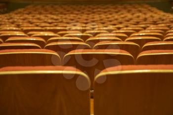Royalty Free Photo of Empty Theatre Seats