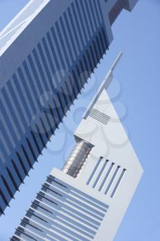 Royalty Free Photo of Downtown Buildings in Dubai