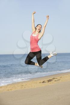 Leaping Stock Photo