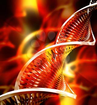 Abstract DNA background 