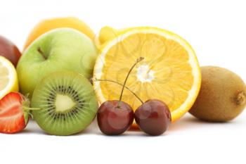 Various bits of fresh fruit