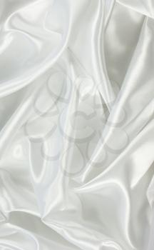 Background of white satin material