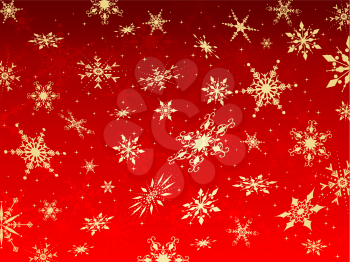 Christmas background of sparkly stars