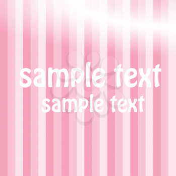 Royalty Free Clipart Image of Pink Vertical Stripes Fading at the Top