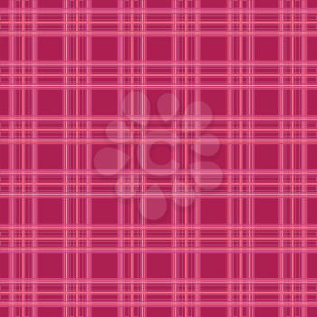 Royalty Free Clipart Image of a Mauve Pink Plaid