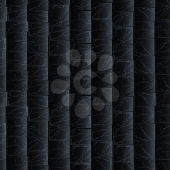 Dark wall, seamless background pattern