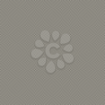 Design seamless monochrome illusion op art  pattern