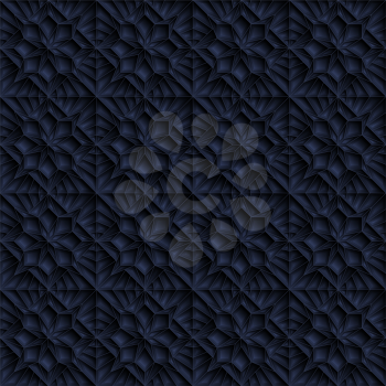 Geometric star pattern, vector background