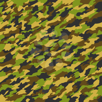 Royalty Free Clipart Image of a Camouflage Texture