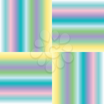 Royalty Free Clipart Image of a Striped Pastell Background