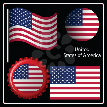 us graphic set against black background; image contains transparency