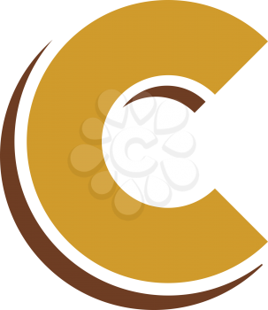 Royalty Free Clipart Image of a C