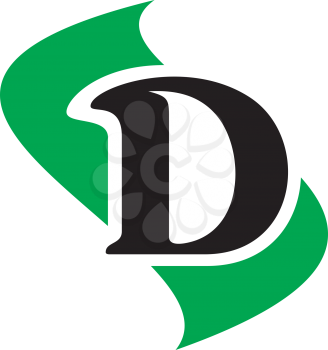 Royalty Free Clipart Image of a D
