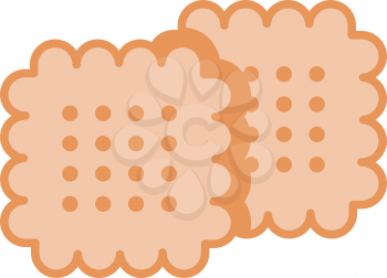Royalty Free Clipart Image of Baby Cookies