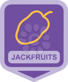 Royalty Free Clipart Image of Jackfruit