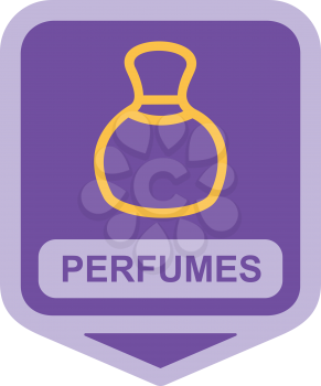 Royalty Free Clipart Image of Perfume