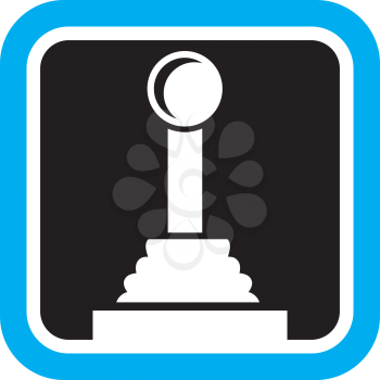 Royalty Free Clipart Image of a Joystick