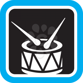 Royalty Free Clipart Image of Drums