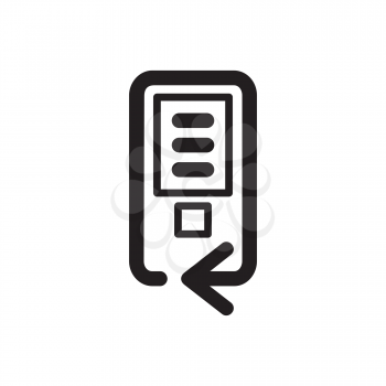 Royalty Free Clipart Image of a Cellphone