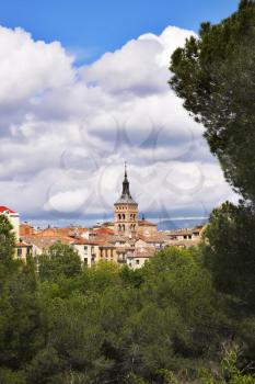 Royalty Free Photo of the City of Segovia