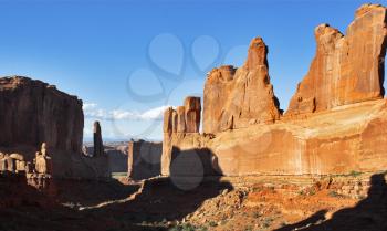 Royalty Free Photo of Arches in the Desert