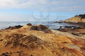 The Pacific coast of Point Lobos Reserve