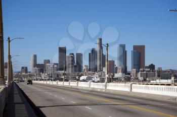 Royalty Free Photo of Downtown Los Angeles