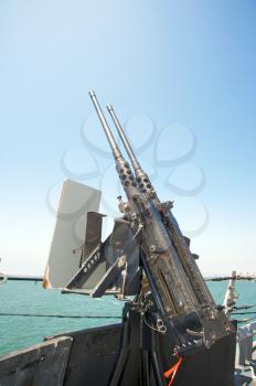 Royalty Free Photo of Naval Artillery