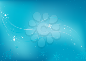 Royalty Free Clipart Image of a Sparkling Background