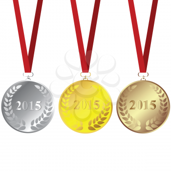 Set of 2015 medals