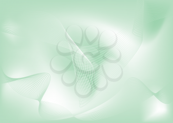 Royalty Free Clipart Image of a Soft Green Background