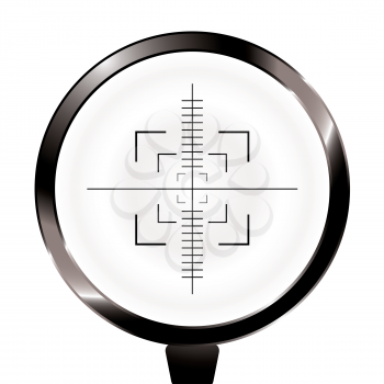 Royalty Free Clipart Image of a Scope