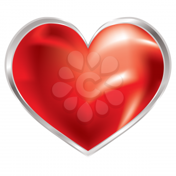 Royalty Free Clipart Image of a Love Heart