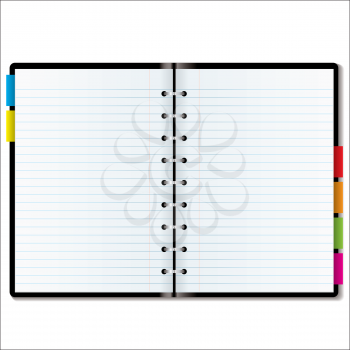 Royalty Free Clipart Image of an Organizer