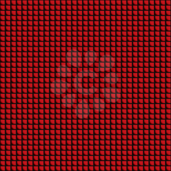 Royalty Free Clipart Image of a Red Tiled Background