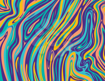 Digital marbling or inkscape illustration of an abstract swirling,psychedelic, liquid marble and simulated marbling in the style of Suminagashi Kintsugi marbled effect in Chinese Violet and Coral Pink color
