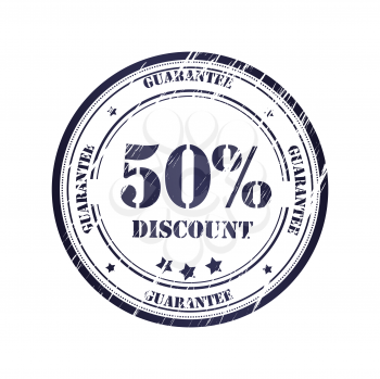 Discount 50% Grunge Stamp 